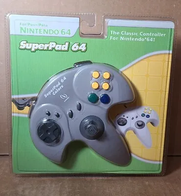 InterAct Super Pad SuperPad 64 Controller For Nintendo 64 N64 New In Packaging • $24.29