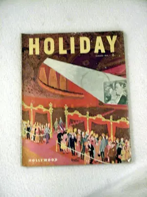 Holiday	1949	January 1949	Vol. 5 No. 1	Hollywood. Cover Art By Jose Bartoli. • $49.19