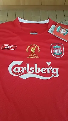 £300 • Buy Liverpool FC 2005 Limited Edition Istanbul Champions League Final Boxed Shirt