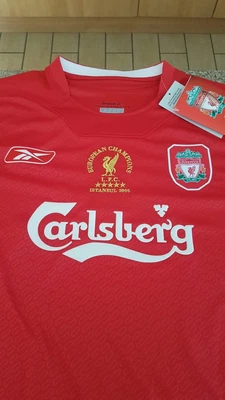 £300 • Buy Liverpool FC 2005 Limited Edition Istanbul Champions League Final Boxed Shirt