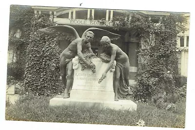 WWI Belgium Postcard Brussels  Edith Cavell Memorial • £5