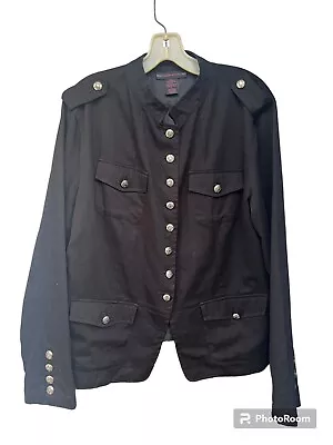 Jennifer& Grace Military Style Blazer/Jacket Size Xl • $20