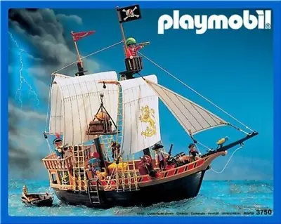 Playmobil PIRATE SHIP 3750 [Spare Replacements] • £3.99