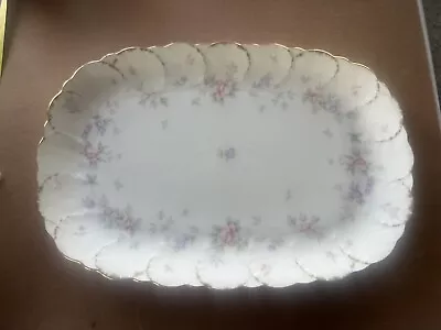 Mikasa Ivory Bone China  Remembrance  Oval Platter 14 3/4  • $40