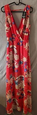 Quiz Floral Maxi Dress UK 8 BNWT • £14.99