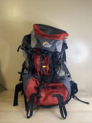 Lowe Alpine Contour III 70 15 Red/Black Expedition Trail Camping Backpack • $59.97