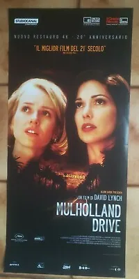 Mulholland Drive David Lynch Italian Movie Poster Cineteca Bologna Release 2021 • $29