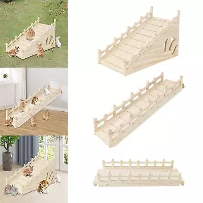 Wooden Rabbit Hiding Cage Cage Accessories Rabbit House Habitat For Gerbils • £20.30