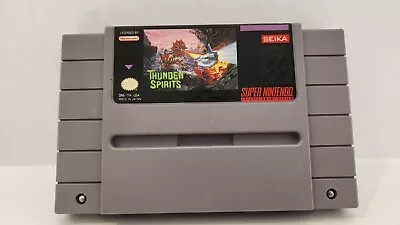 Thunder Spirits (Super Nintendo SNES) Working Tested Authentic • $24.99