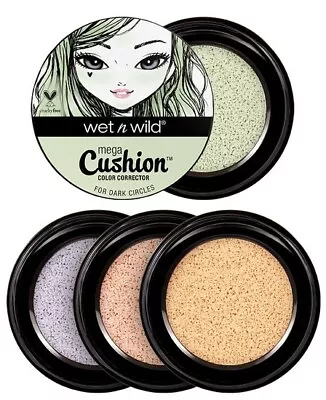 WET N' WILD Mega Cushion Color Corrector Concealer GET MORE SAVE MORE! • $5.99