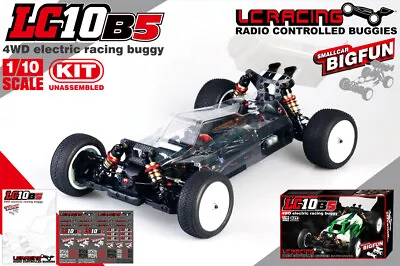 LC Racing LC10B5 1/10 4WD Off-Road RC Car 4x4 Buggy Race Kit (CENTER SLIPPER) • $395.99