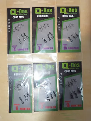 Q-Dos Short Chod Rigs Various Sizes • £2.50