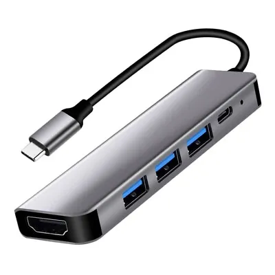 $22.07 • Buy Type C To MI-Compatible 4K USB-C 3.0 Adapter Hub For MacBook Samsung S8 Dex P6B4