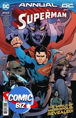 £5.80 • Buy Superman 2023 Annual #1 (2023) 1st Printing Main Cover Dc Comics