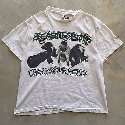 Vintage 1992 Beastie Boys Check Your Head Tour T-Shirt • $400