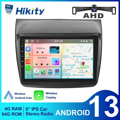 4+64G Android 13 Carplay Radio For Mitsubishi Triton ML MN 2006-15 GPS Head Unit • $289.99