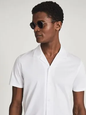 REISS Caspa Egyptian Luxury Cotton White Shirt *NEW*  DM FOR SIZES • £30