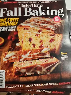 Taste Of Home Fall Baking Home Sweet Homemade 112 Best-Loved Baked Goods • $2.50