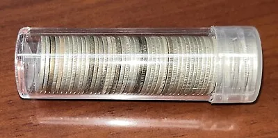 Roll Of 50 US Mercury And Roosevelt Dimes 90% Silver Coins Bullion Stacking! • $110