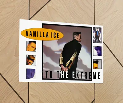 Vanilla Ice –  To The Extreme  Album Promotional 11 X17  Glossy Poster • $13.99