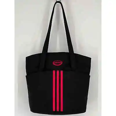 Vintage Y2K Black Adidas Shoulder Tote Bag • $24.99