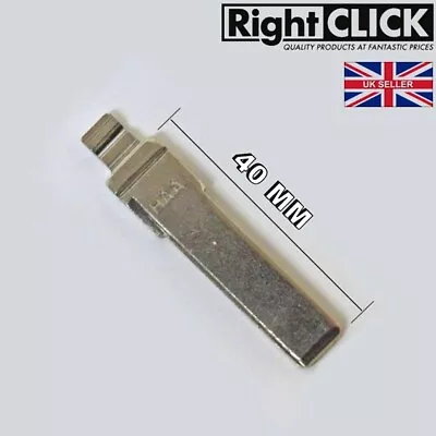 Key Blade For AUDI A3 A4 A6 A8 TT  Uncut Fob Blade  / Key Blank HU66 (HAA) • $8.78