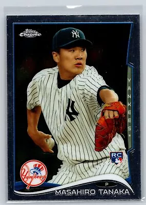 2014 Topps Chrome #10a Masahiro Tanaka RC Rookie New York Yankees • $0.99