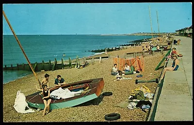 The Beach Tankerton Kent Postcard • £3.90