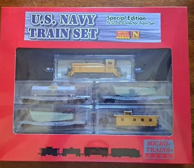 Micro-Trains N Scale Special Edition U.S. Navy Train Set • $190