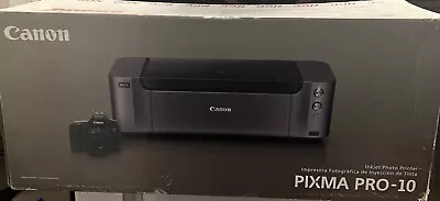 NEW Canon PIXMA PRO-10 Digital Photo Inkjet Printer New With PAPER • $725