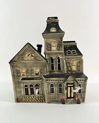 David Carter Brown Sakura Oneida Halloween Haunted House Cookie Jar • $125