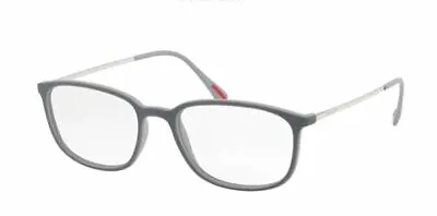 PRADA LINEA ROSSA PS 03HV VIM1O1 Grey Rectangle Men's 55 Mm Eyeglasses • $88.29