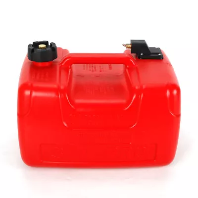 $42.75 • Buy 12L External Fuel Tank Gas Tank Portable 3.2 Gallon Marine Outboard Boat Tank