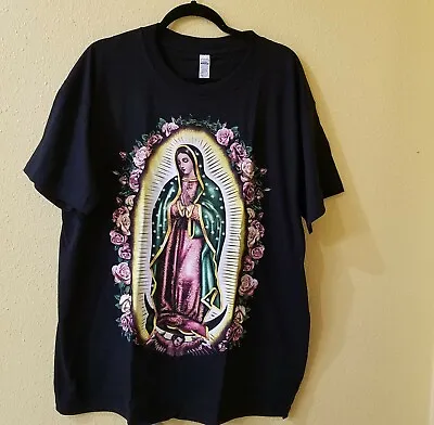 VIRGEN DE GUADALUPE T-SHIRT-  Large  L • $19.95