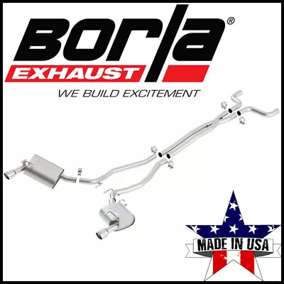 $1304.99 • Buy Borla S-Type Cat-Back Exhaust System Fits 2010-2013 Chevy Camaro 3.6L RWD 2-Door