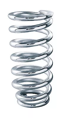 QA1 8MB700 Spring Chrome Silicon 3-1/2 Id 8-700 Lbs Chrome Plated 1St Coil Taper • $94.95