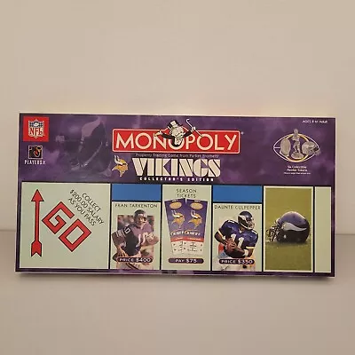 Monopoly Minnesota Vikings Complete 2005 NFL Football Sports NFL • $42.50