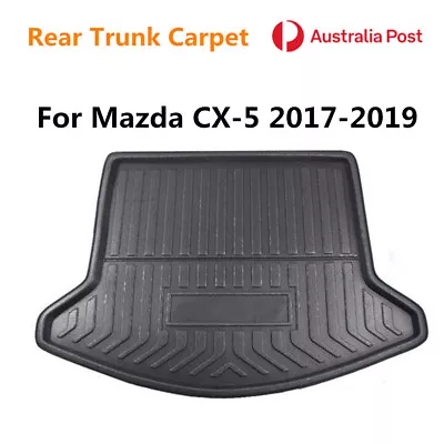 Rear Trunk Floor MatBoot Liner Luggage Tray Pad Carpet For Mazda CX-5 2017-2019 • $31.39