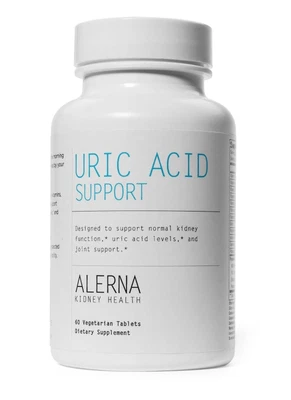 $19.99 • Buy Alerna Kidney Health Uric Acid Support, 60 Vegetarian Tablets