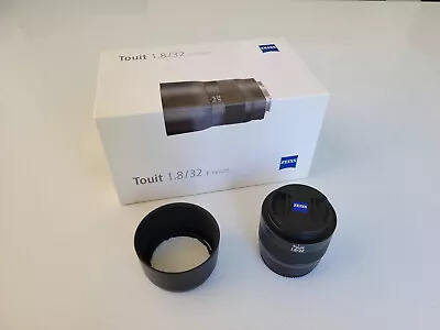 Carl Zeiss Touit 32mm F/1.8 (for SONY E Mount) - Great Condition W/ Original Box • $445