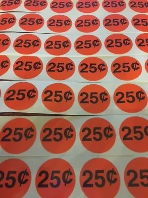 56 Decals -  25 Cent Gumball Vending Machine Price Stickers .25 Quarter • $14