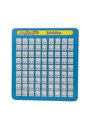 Magic Math Division Push Button Learning Game 1993 Lanard Education Vintage • $12.88