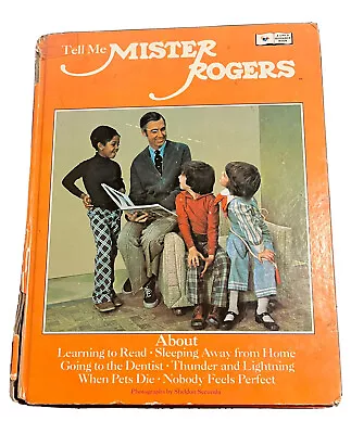 Tell Me Mr Rogers - Original Vintage 1975 Print - A Child Guidance Book • $30