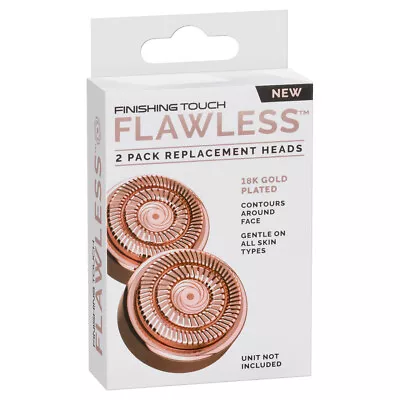 Finishing Touch Flawless Facial Hair Remover Replacement Heads 2pk - Gen 2 • $22.43