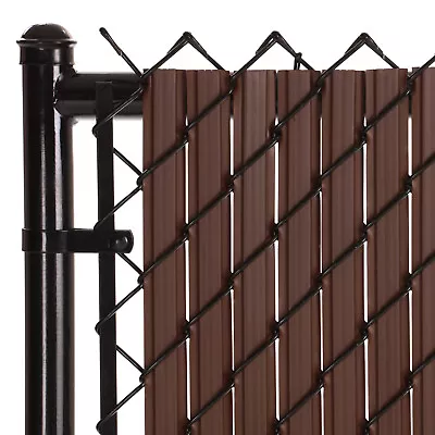 Privacy Slats For Chain Link Fence Double Wall SoliTube® Bottom Lock • $130