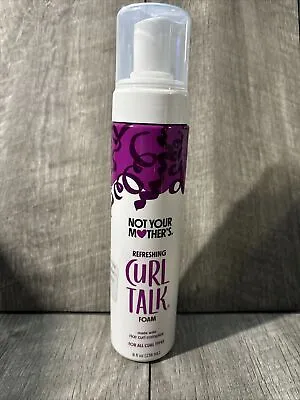 Not Your Mother's Curl Talk Refreshing Curl Foam W/ Aloe Extract 8 Fl Oz • $12.99