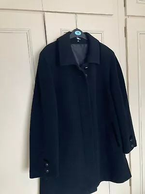 £5 • Buy Ladies Black Smart Swing Style Coat -14