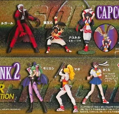 $58.59 • Buy ⑥Yujin,SR,Capcom VS SNK Part.2,All 6 Figures Complete Set,Mini Figure,Japan