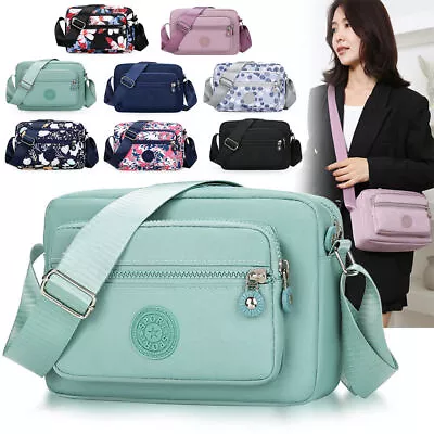 Women Messenger Cross Body Shoulder Bag Handbag Multi Pocket Small Pouch Travel∝ • $20.19