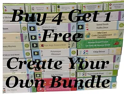 Cricut Cartridges - Make Your Own Crafting Lot  - Buy 4 Get 1 FREE • $19.99